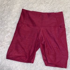 All in Motion Womens Purple Athletic Shorts L